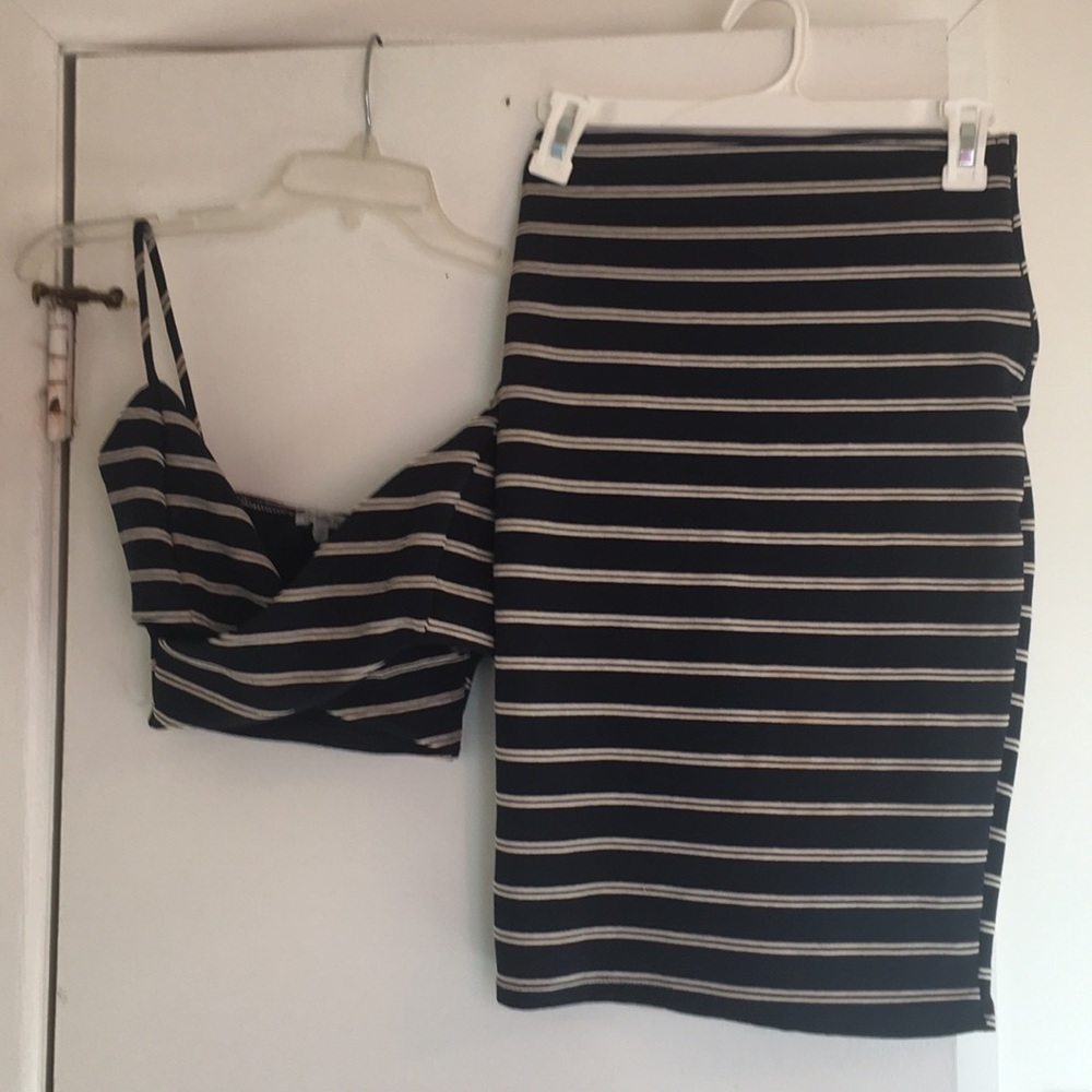 2 piece skirt set
